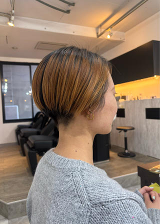 ショート SoRa所属・ショート/ボブ /髪質改善縮毛矯正のヘアスタイル