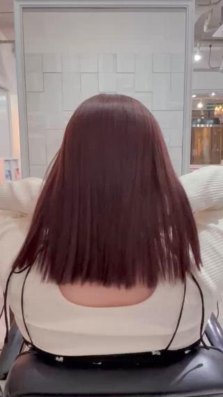 私の縮毛矯正は、誰でもどんな髪質でもこうなれます 