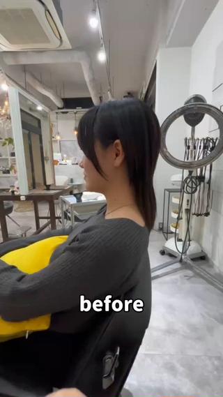 ミディアム SoRa所属・ショート/ボブ /髪質改善縮毛矯正のヘアスタイル