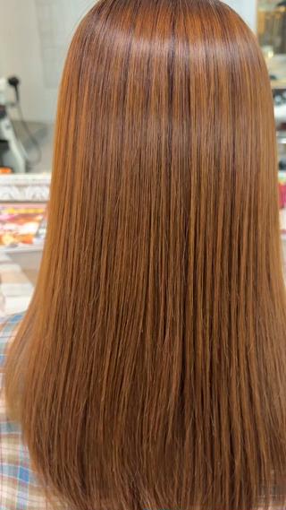 クセが伸びるだけでなくサラサラツヤツヤな美髪に生まれ変わります 