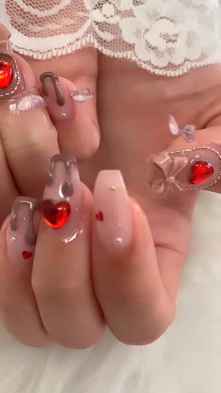 ネイル La neige* yuki 🥯🍑のネイルデザイン
