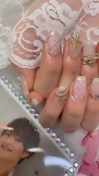 ネイル La neige* yuki 🥯🍑のネイルデザイン