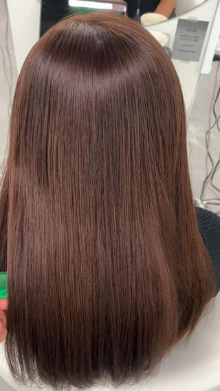 ロング カラー door white hideのヘアスタイル