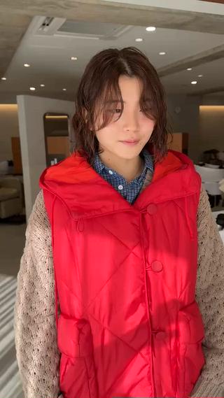 ミディアム パーマ kakeru/ボブ パーマ/レイヤーのヘアスタイル