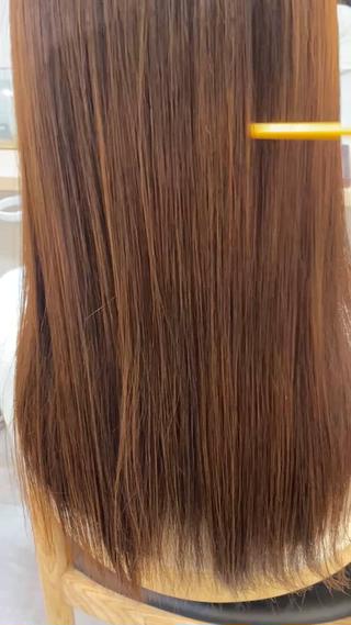 
髪質改善で"ちゅるちゅる"に... 