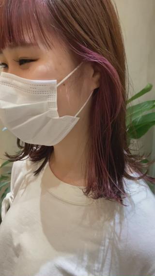 お洒落ピンクインナー 