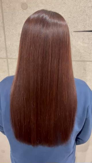 ロング 髪質改善/縮毛矯正 TSUBASAのヘアスタイル