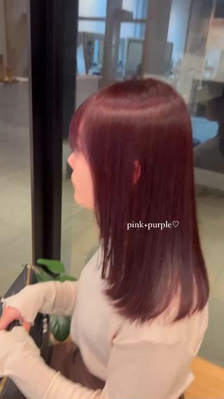 ワンカラーでできる暖色カラー♡
髪質やカラー前の状態によってはダブルカラーが必要な場合もありますのでご相談ください 