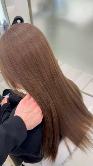 ロング カラー COA GINZA 小野澤駿のヘアスタイル