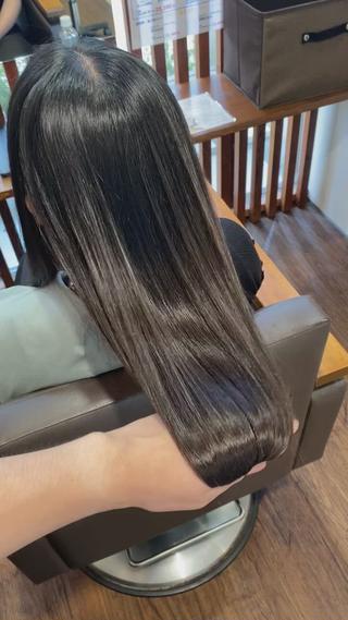 トリートメントで艶髪に 