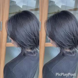 ミディアム カラー Snaly カラー特化ページのヘアスタイル