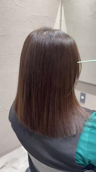 olive brown
赤みを抑えつつ、透明感&艶感抜群のカラーです◎ 