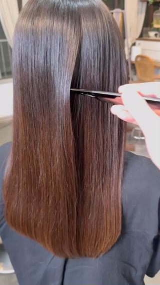 ロング 🔆髪質改善 透明感 カラー🔆佐々木貴仁のヘアスタイル