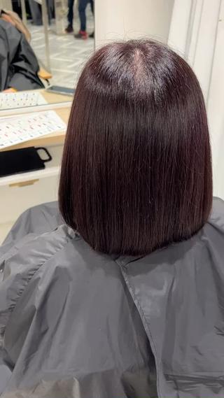 実は下半分はブリーチ履歴ありました
なるべく一色になるように 