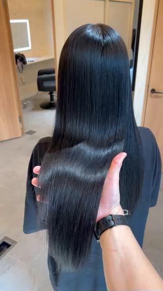 縮毛矯正、髪質改善 