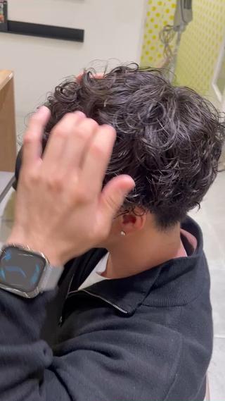 スパイラルパーマ 