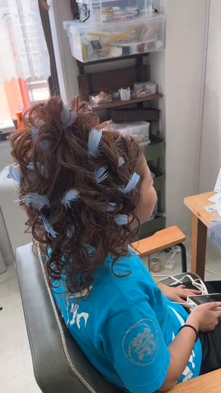 ロング ヘアアレンジ 山室 敬義のヘアスタイル