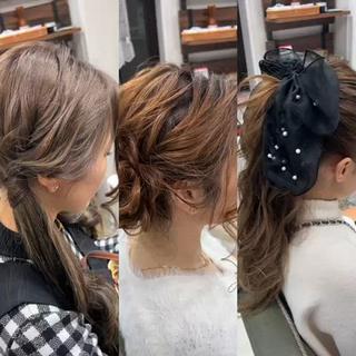 ハロウィンイベントヘアセット
〜11/5までグリッター&タトゥーシールが無料で付けれます♪ 