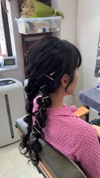 ロング ヘアアレンジ 山室 敬義のヘアスタイル