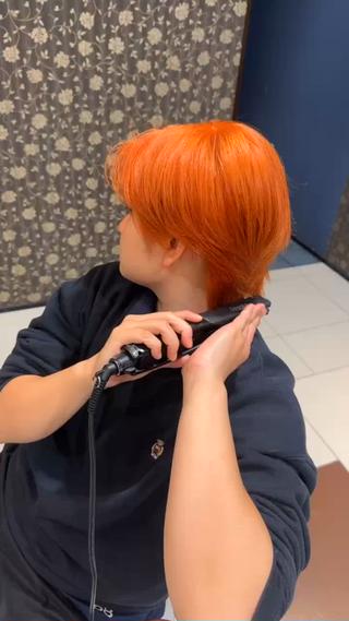 ロング カラー 相澤 樹理亜のヘアスタイル