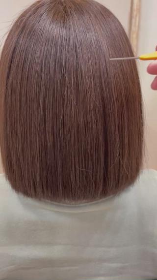 ミディアム カラー 池田 雄太 ✨美髪縮毛矯正✨のヘアスタイル