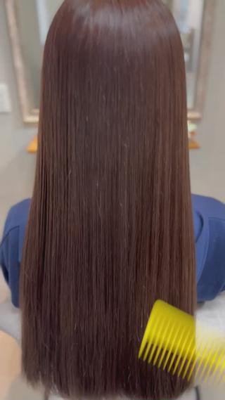 ロング カラー パーマ 池田 雄太 ✨美髪縮毛矯正✨のヘアスタイル