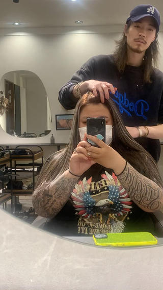 ️バチバチのハイライトはお任せください
しっかりコントラストの色味も作らさせて頂きます 