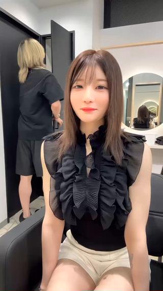 ロング カラー ヘアアレンジ エクステの神様 ▫️原島ユウヤ▫️のヘアスタイル