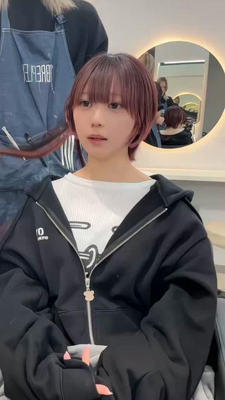ショート カラー ヘアアレンジ エクステの神様 ▫️原島ユウヤ▫️のヘアスタイル