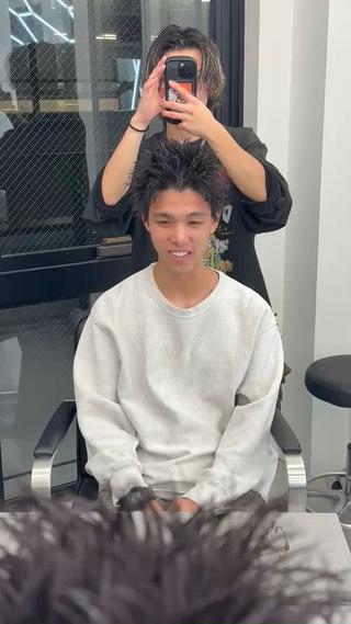 ショート メンズ特化美容師/ 四辻 凱斗のヘアスタイル