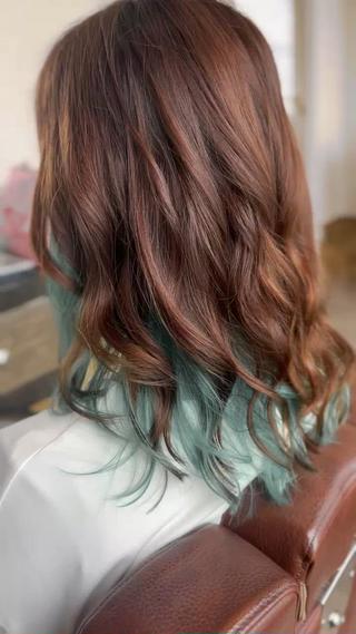 セミロング DILL大通り所属・札幌初コテ巻きパーマ 🍁和田洋🍁のヘアスタイル