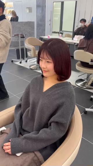 カラー earth新国道 ナナ🌱のヘアスタイル