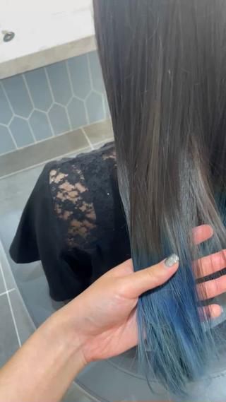 ロング カラー earth新国道 ナナ🌱のヘアスタイル