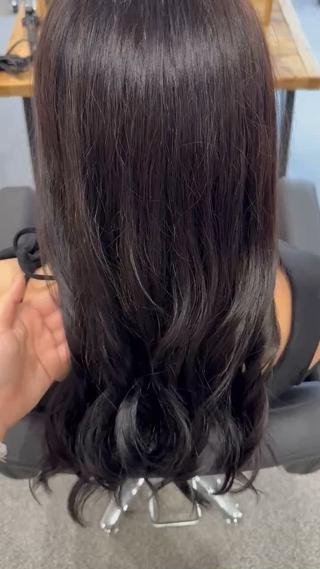 黒染め無しでここまで暗い透明感のあるカラーできます

ぜひ1度私にお任せ下さい 