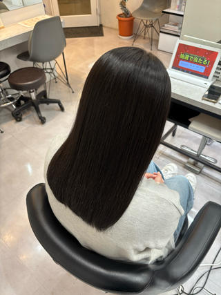 髪質改善ストレート 