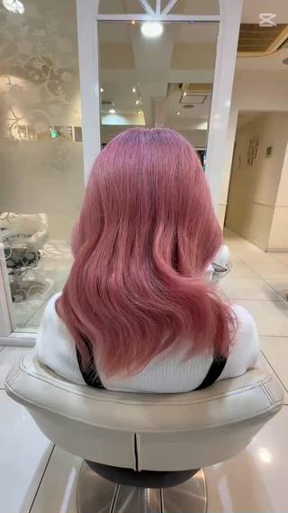 ボブにカット！
ビフォーアフター 