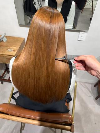 ロング 髪質改善lab.em.梅田店所属・髪質改善 伊藤のヘアスタイル