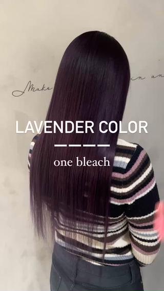 ロング カラー 髪質改善lab.em.梅田店所属・髪質改善 伊藤のヘアスタイル