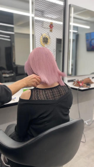 カラー 松田 篤樹のヘアスタイル