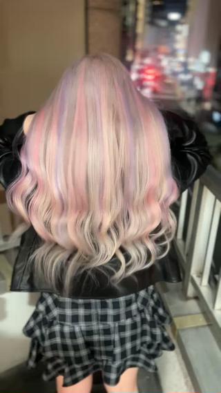 カラー 松田 篤樹のヘアスタイル