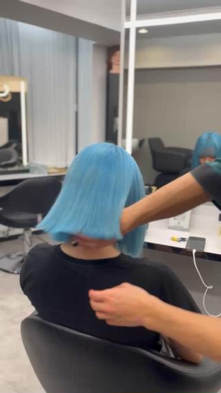 カラー 松田 篤樹のヘアスタイル