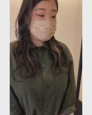 ロング VIVE counter所属・タナカ レイヤのヘアスタイル