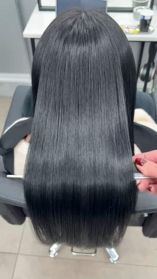 ロング カラー 髪質改善/韓国 レイヤー/店長/原島のヘアスタイル