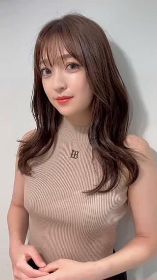 ヘーゼルブラウン×レイヤーカット
トレンドのレイヤーカットは私にお任せください 