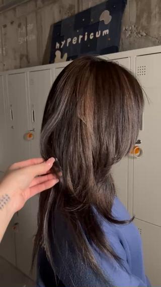 カラー 庄田 弥澄のヘアスタイル