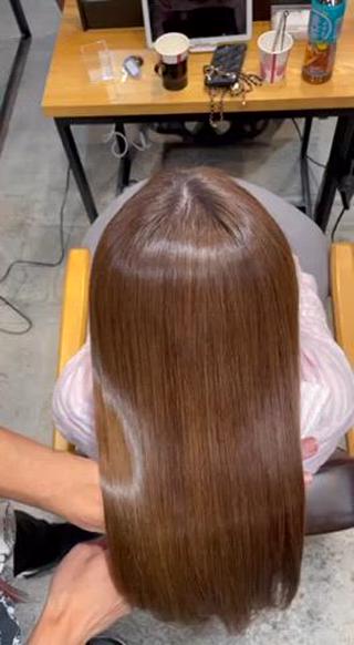 セミロング HANARE by youres hair 神楽坂所属・神楽坂/縮毛矯正/ 髪質改善/香村優弥のヘアスタイル