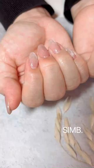 #マグネット
#マグネットネイル
#ピンク
#春ネイル 