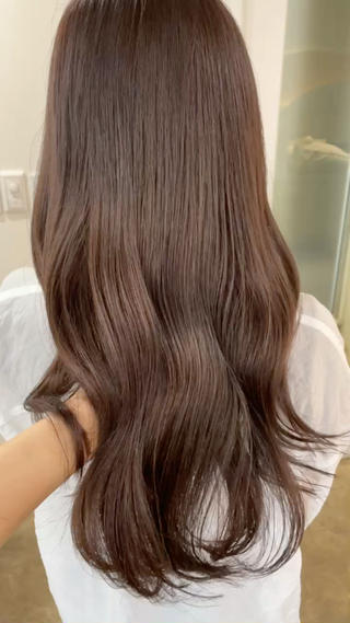 ロング カラー ミディアム/顔周り/ ベージュ🌼mayuのヘアスタイル
