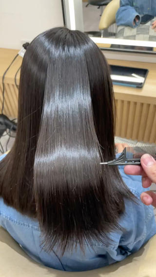 ロング 巻ける縮毛矯正/ボブ 小顔カット大和田拓夢のヘアスタイル