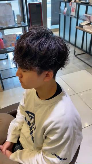 メンズ earth南柏所属・野老 海音のヘアスタイル